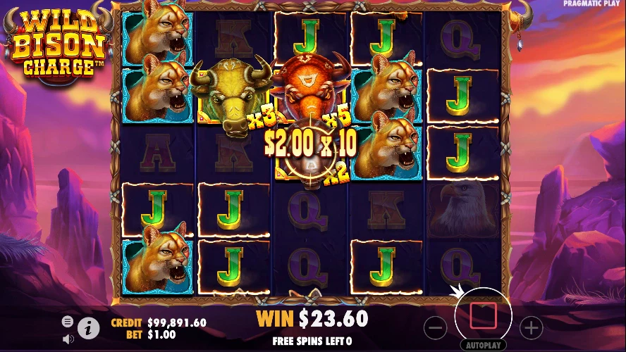 Bison slot game